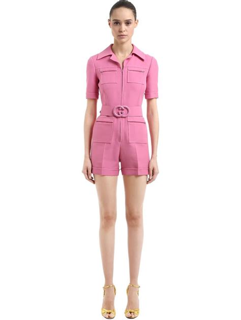 gucci wearing romper|gucci women's clothing.